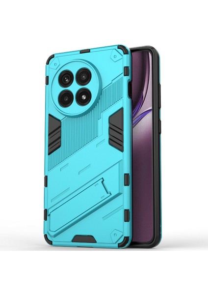 Oneplus 13R 5g/ace 5 5g/ace 5 Pro 5g Pc+Tpu Darbeye Dayanıklı Kılıf ve Ayaklık-Bebek Mavisi Telefon Kılıfı (Yurt Dışından)