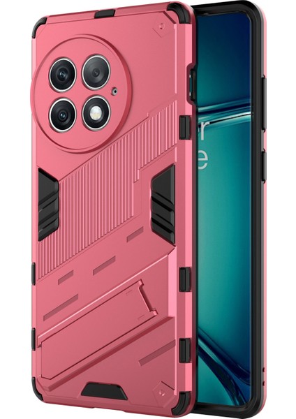 Oneplus Ace 2 Pro 5g Için Düşmeye Dayanıklı Kılıf Pc+Tpu Kickstand Koruyucu Telefon Kılıfı-Gül (Yurt Dışından)
