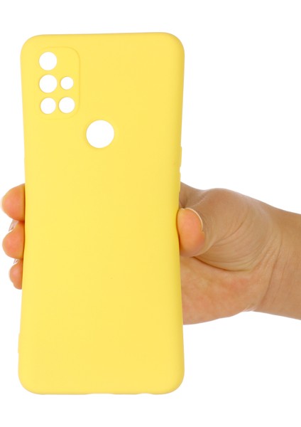 Oneplus Nord N10 5g-Sarı Için Darbeye Dayanıklı Yumuşak Sıvı Silikon Telefon Kılıfı (Yurt Dışından) indirimleri