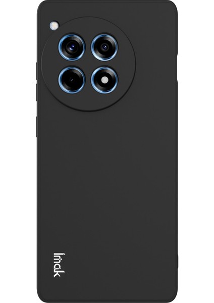 Imak Uc-4 Serisi Oneplus Ace 3 5G/12R 5g Kılıf Düz Kenar Yumuşak Tpu Telefon Kılıfı-Siyah (Yurt Dışından)