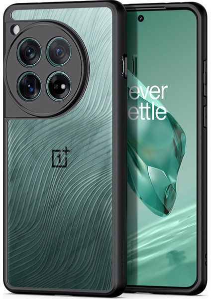 Dux Ducıs Aimo Serisi Oneplus 12 5g Kılıf Darbeye Dayanıklı Koruma Kılıfı (Reach Sertifikası)-Siyah (Yurt Dışından)