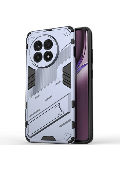Oneplus 13R 5g/ace 5 5g/ace 5 Pro 5g Pc + Tpu Darbeye Dayanıklı Kılıf Kickstand ile Telefon Kılıfı-Gri (Yurt Dışından)