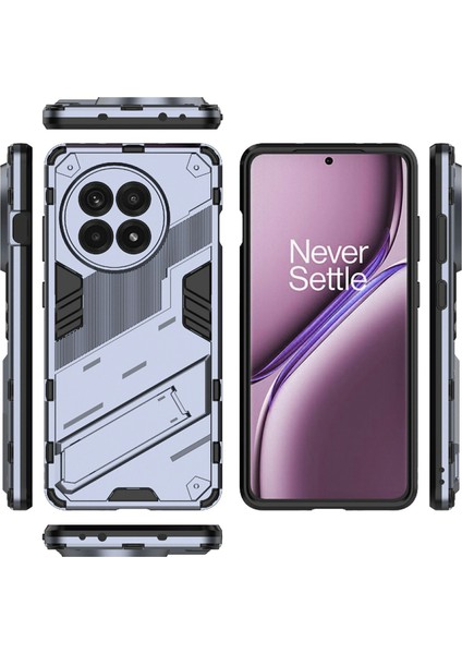 Oneplus 13R 5g/ace 5 5g/ace 5 Pro 5g Pc + Tpu Darbeye Dayanıklı Kılıf Kickstand ile Telefon Kılıfı-Gri (Yurt Dışından) fırsatları