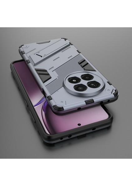 Oneplus 13R 5g/ace 5 5g/ace 5 Pro 5g Pc + Tpu Darbeye Dayanıklı Kılıf Kickstand ile Telefon Kılıfı-Gri (Yurt Dışından) indirimleri