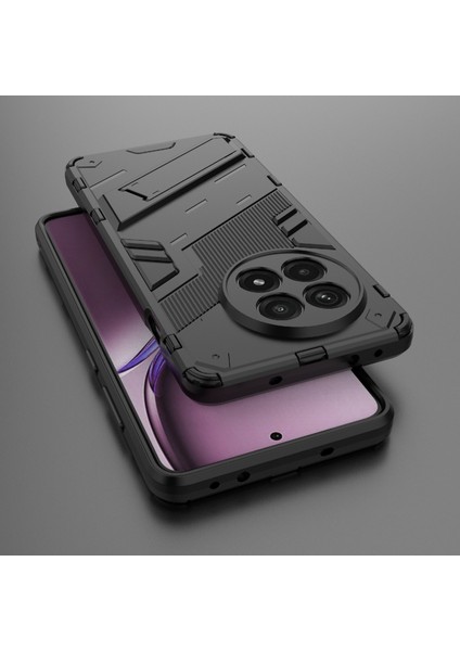 Oneplus 13R 5g/ace 5 5g/ace 5 Pro 5g Pc + Tpu Darbeye Dayanıklı Kılıf Kickstand ile Telefon Kılıfı-Siyah (Yurt Dışından) indirimleri