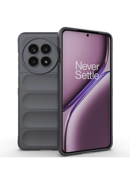 Oneplus 13R 5g/ace 5 5g/ace 5 Pro 5g Düşmeye Karşı Yumuşak Tpu Sağlam Arka Kapak-Koyu Gri Telefon Kılıfı (Yurt Dışından)