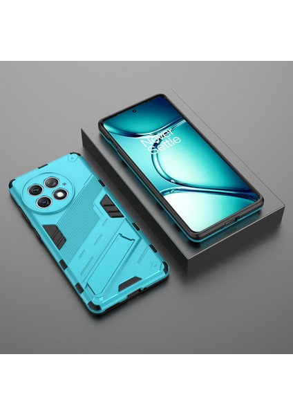 Oneplus Ace 2 Pro 5g Için Düşmeye Dayanıklı Kılıf Pc+Tpu Kickstand Koruyucu Telefon Kılıfı-Bebek Mavisi (Yurt Dışından)