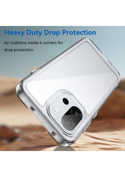 Oneplus 13T 5G/13S 5g Kılıf Tpu+Akrilik Koruyucu Şeffaf Telefon Kılıfı-Şeffaf (Yurt Dışından) modelleri