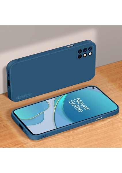 Pınwuyo Hassas Kesimli Yumuşak Dokunuş Serisi Premium Silikon Ka Koruyucu Kılıf Oneplus 8t-Mavi (Yurt Dışından) modelleri