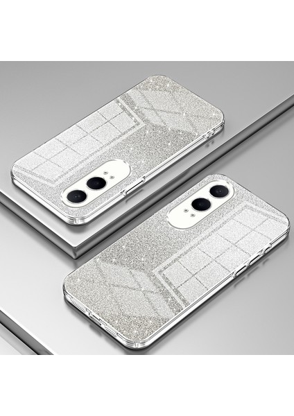 Oneplus Nord Ce4 Lite 5g/oppo K12X 5g(Çin)Kılıf Degrade Parıltılı Çizilmez Yumuşak Tpu Telefon Kılıfı-Şeffaf (Yurt Dışından)