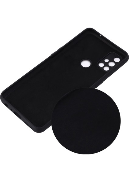 Oneplus Nord N10 5g-Siyah Için Darbeye Dayanıklı Yumuşak Sıvı Silikon Telefon Kılıfı (Yurt Dışından) modelleri