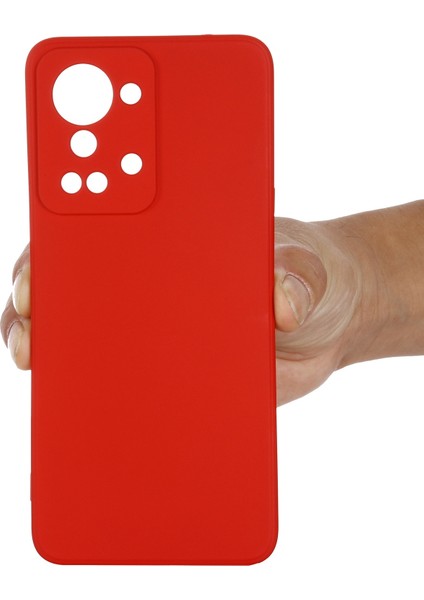 Oneplus Nord 2t 5g Silikon Telefon Kılıfı Düşmeye Dayanıklı Tampon Kapak Cep Telefonu Koruyucu-Kırmızı (Yurt Dışından) fırsatları