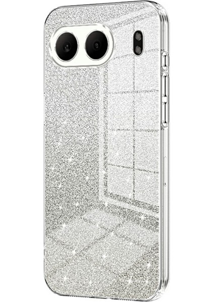 Oneplus Nord 4 Kılıf Elektrokaplama Degrade Parıltılı Tpu Telefon Kılıfı-Şeffaf (Yurt Dışından)