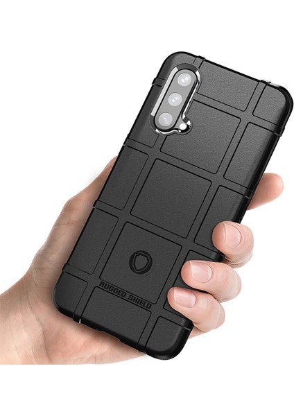 Sağlam Kare Izgara Doku Kırılmaya Dayanıklı Tpu Koruyucu Kılıf Kabuğu Oneplus Nord Ce 5g-Yeşil (Yurt Dışından) fırsatları