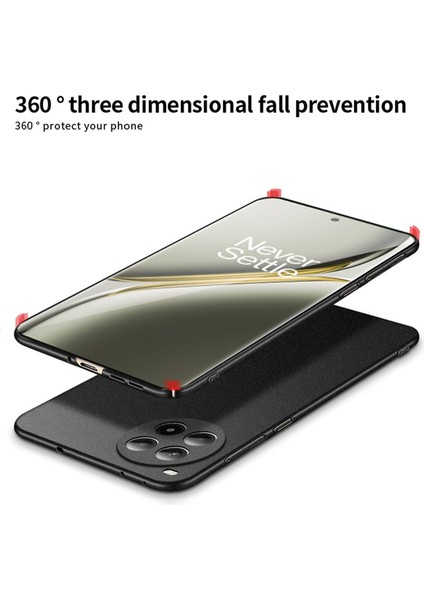 Mofı Shield Mat Serisi Oneplus Ace 3 Pro 5g Kılıf Ipeksi His Sert Pc Telefon Kılıfı-Yeşil (Yurt Dışından)