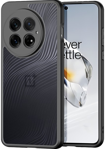 Oneplus 13 Kılıfı Dux Ducıs Aimo Serisi Tpu+Pc Mat Düşmeye Dayanıklı Telefon Kılıfı (Reach Sertifikası)-Siyah (Yurt Dışından)