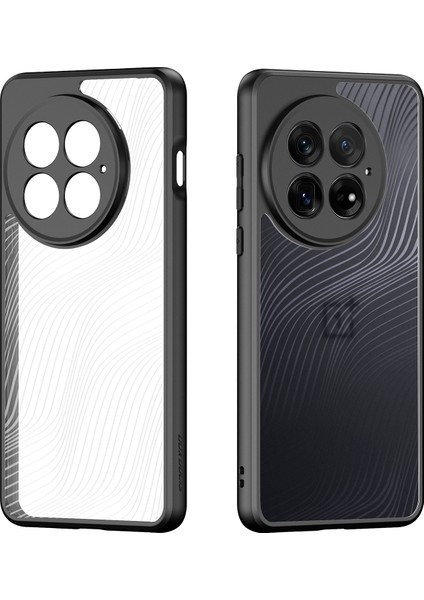 Oneplus 13 Kılıfı Dux Ducıs Aimo Serisi Tpu+Pc Mat Düşmeye Dayanıklı Telefon Kılıfı (Reach Sertifikası)-Siyah (Yurt Dışından)