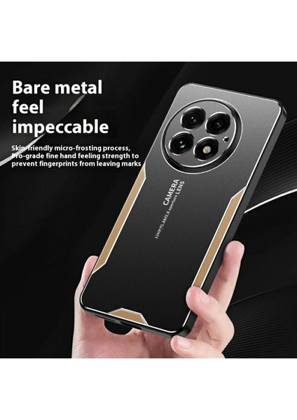 Oneplus 13 Telefon Kılıfı Alüminyum Alaşımlı Tpu Pc Arka Kapak-Kırmızı (Yurt Dışından)