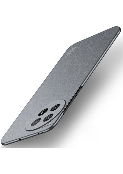 Mofı Shield Mat Serisi Oneplus Ace 3 5G/12R 5g Telefon Kılıfı Ince Uyumlu Pc Arka Kapak-Gri (Yurt Dışından)