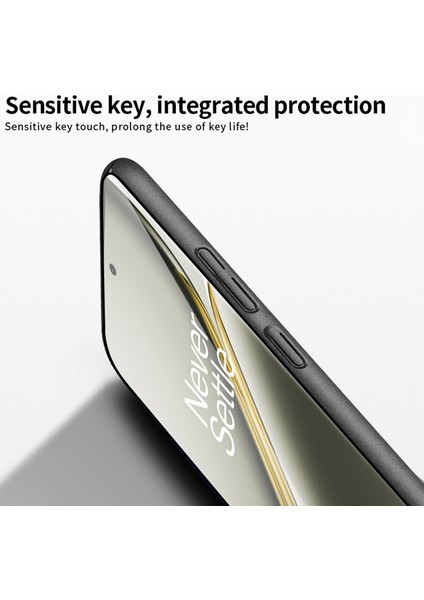 Mofı Shield Mat Serisi Oneplus Ace 3 Pro 5g Kılıf Ipeksi His Sert Pc Telefon Kılıfı-Mavi (Yurt Dışından)