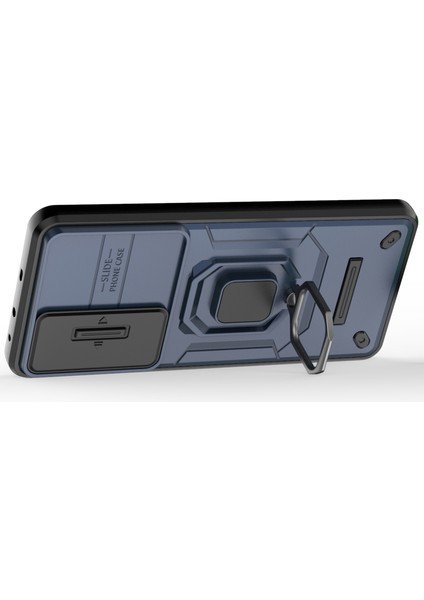 Oneplus Nord Ce4 5g Kamera Koruma Kickstand Kılıfı Sağlam Pc+Tpu Telefon Kılıfı-Mavi (Yurt Dışından) modelleri