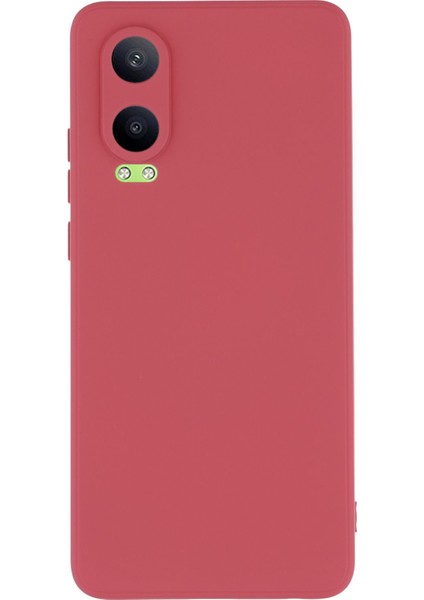 Oneplus Nord Ce4 Lite 5g/oppo K12X 5g (Çin) Kılıf Tpu Arka Yumuşak Çizilmez Fiber Astar Telefon Kılıfı-Alıç Kırmızısı (Yurt Dışından)
