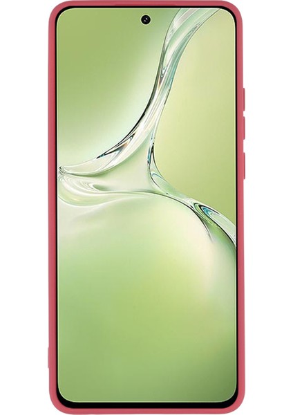 Oneplus Nord Ce4 Lite 5g/oppo K12X 5g (Çin) Kılıf Tpu Arka Yumuşak Çizilmez Fiber Astar Telefon Kılıfı-Alıç Kırmızısı (Yurt Dışından)