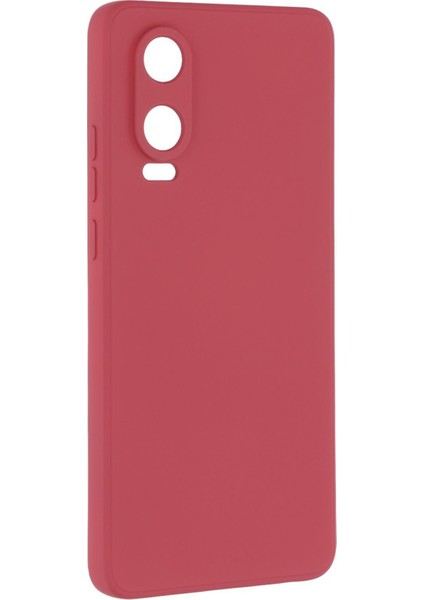 Oneplus Nord Ce4 Lite 5g/oppo K12X 5g (Çin) Kılıf Tpu Arka Yumuşak Çizilmez Fiber Astar Telefon Kılıfı-Alıç Kırmızısı (Yurt Dışından)