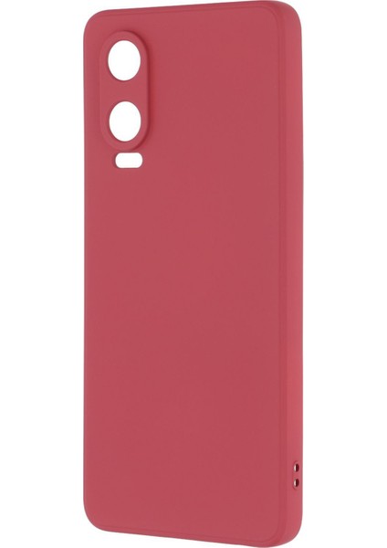 Oneplus Nord Ce4 Lite 5g/oppo K12X 5g (Çin) Kılıf Tpu Arka Yumuşak Çizilmez Fiber Astar Telefon Kılıfı-Alıç Kırmızısı (Yurt Dışından)