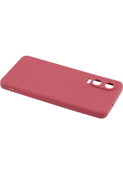 Oneplus Nord Ce4 Lite 5g/oppo K12X 5g (Çin) Kılıf Tpu Arka Yumuşak Çizilmez Fiber Astar Telefon Kılıfı-Alıç Kırmızısı (Yurt Dışından)