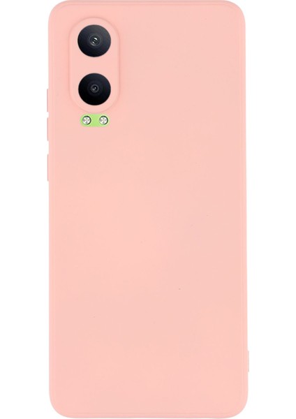 Oneplus Nord Ce4 Lite 5g/oppo K12X 5g (Çin) Kılıf Tpu Arka Yumuşak Çizilmez Fiber Astar Telefon Kılıfı-Pembe (Yurt Dışından)