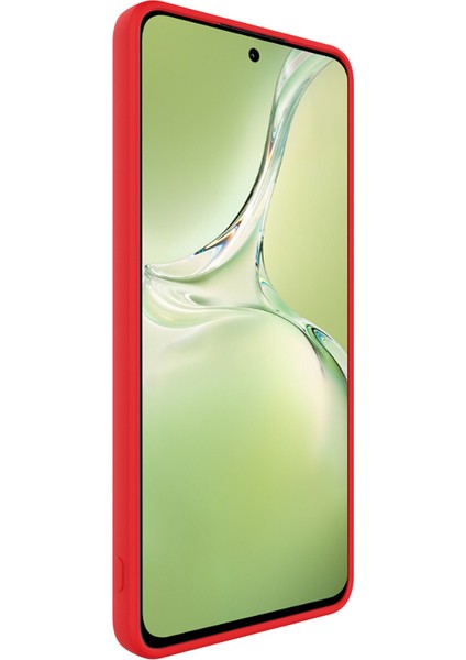 Imak Uc-4 Serisi Oneplus Nord Ce4 Lite 5g/oppo K12X 5g (Çin) Kılıf Tpu Telefon Kılıfı Düz ​​kenar Hassas Kesikler-Kırmızı (Yurt Dışından)