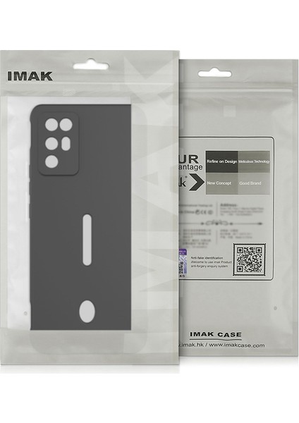 Imak Uc-4 Serisi Oneplus Nord Ce4 Lite 5g/oppo K12X 5g (Çin) Kılıf Tpu Telefon Kılıfı Düz ​​kenar Hassas Kesikler-Kırmızı (Yurt Dışından)