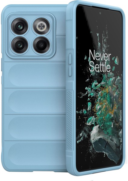 Oneplus 10T 5g/ace Pro 5g Darbeye Dayanıklı Sağlam Tasarım Telefon Kılıfı Çizilmez Yumuşak Tpu Arka Kapak-Bebek Mavisi (Yurt Dışından)