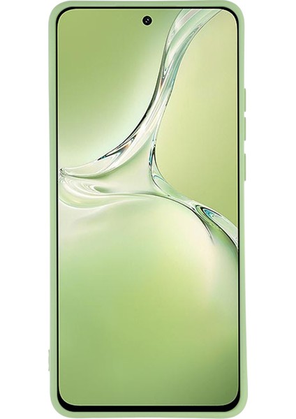 Oneplus Nord Ce4 Lite 5g/oppo K12X 5g(Çin)Kılıf Tpu Arka Yumuşak Çizilmez Fiber Astar Telefon Kılıfı-Matcha Yeşili (Yurt Dışından)