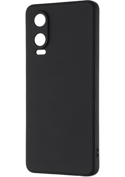 Oneplus Nord Ce4 Lite 5g/oppo K12X 5g (Çin) Kılıf Tpu Arka Yumuşak Çizilmez Fiber Astar Telefon Kılıfı-Siyah (Yurt Dışından)