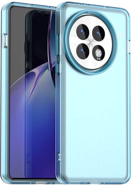 Oneplus 13 Kılıf Pc+Tpu+Pet Mat Düşmeye Karşı Dayanıklı Telefon Arka Kapağı-Mavi (Yurt Dışından)