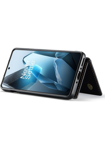 Dg.mıng M2 Serisi Oneplus 13 Kılıf Pu+Pc+Tpu Telefon Kılıfı Çıkarılabilir Cüzdan-Siyah (Yurt Dışından)