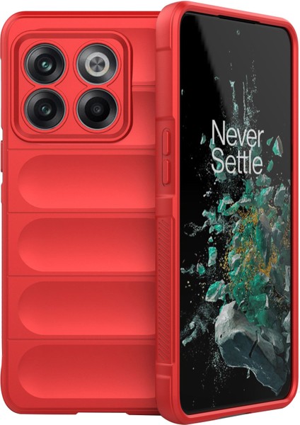 Oneplus 10T 5g/ace Pro 5g Darbeye Dayanıklı Sağlam Tasarım Telefon Kılıfı Çizilmez Yumuşak Tpu Arka Kapak-Kırmızı (Yurt Dışından)