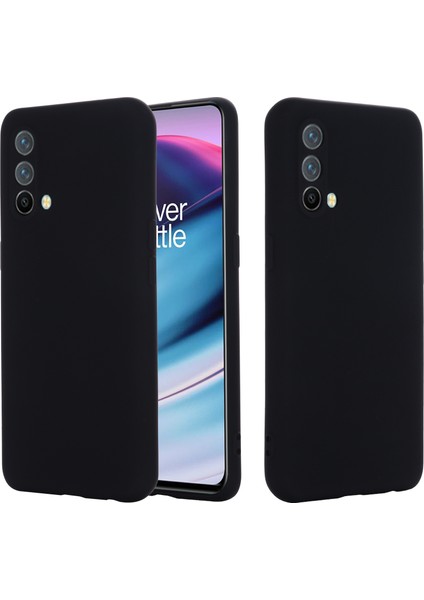 Yumuşak Sıvı Silikon Ince Hafif Darbeye Dayanıklı Koruyucu Kılıf Oneplus Nord Ce 5g-Siyah Için Kayışlı (Yurt Dışından) fiyatları