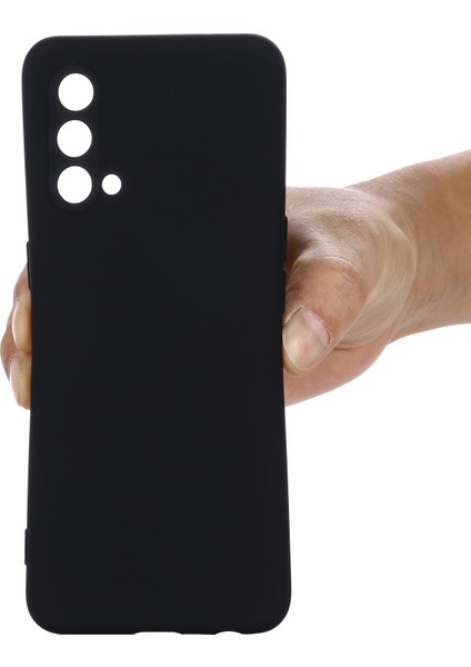 Yumuşak Sıvı Silikon Ince Hafif Darbeye Dayanıklı Koruyucu Kılıf Oneplus Nord Ce 5g-Siyah Için Kayışlı (Yurt Dışından) indirimleri