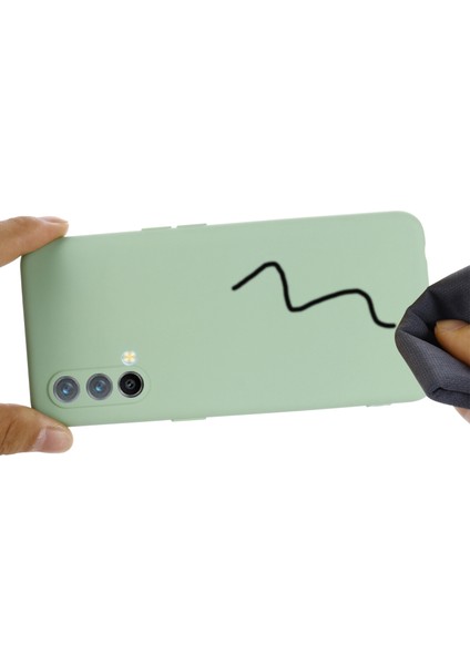 Yumuşak Sıvı Silikon Ince Hafif Darbeye Dayanıklı Koruyucu Kılıf Oneplus Nord Ce 5g-Yeşil Için Kayışlı (Yurt Dışından) fırsatları