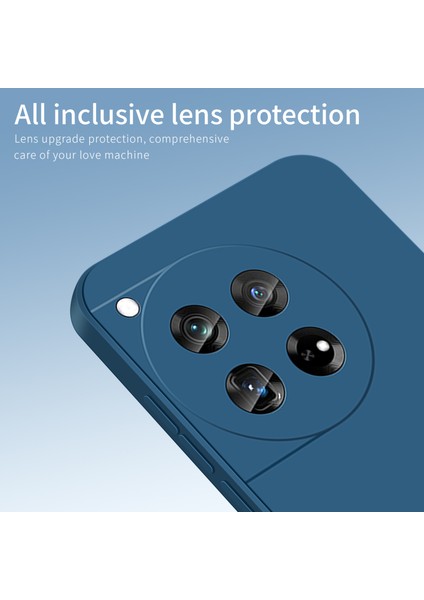 Pınwuyo Jk Touching Serisi Oneplus 12 5g Kılıf Çizilmez Yumuşak Tpu Arka Kapak-Lacivert (Yurt Dışından)