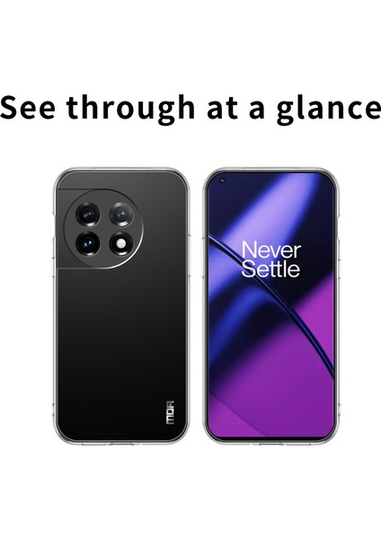 Mofı Oneplus 11 5g Için Koruyucu Telefon Kılıfı, Yumuşak Tpu Çizilmez Cep Telefonu Kılıfı (Yurt Dışından)