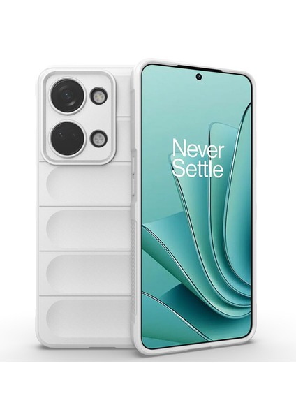 Oneplus Nord 3 5g/ace 2V Yumuşak Tpu Düşmeye Dayanıklı Telefon Kılıfı Sağlam Arka Koruyucu Kapak-Beyaz (Yurt Dışından)