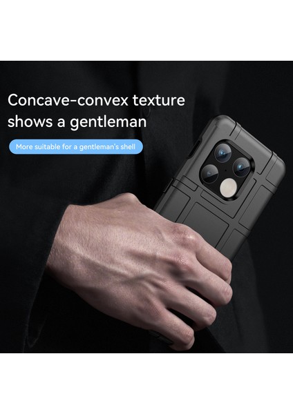 Sağlam Kare Izgara Tasarım Kalınlaştırılmış Tpu Tampon Darbeye Dayanıklı Koruyucu Kılıf Oneplus 10 Pro 5g-Siyah (Yurt Dışından) indirimleri