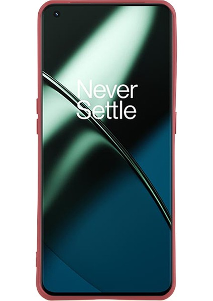 Oneplus 11 5g Tpu Telefon Kılıfı Smooth Touch Ka Kaplamalı Fiber Astarlı-Hawthorn Kırmızısı (Yurt Dışından) fiyatları