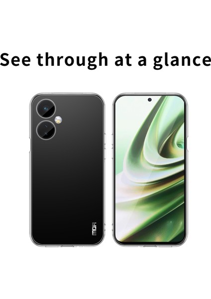 Mofı Oneplus Nord Ce 3 Lite 5g/nord N30 5g Darbeye Dayanıklı Şeffaf Koruyucu Kılıf Yumuşak Tpu Telefon Kılıfı (Yurt Dışından)
