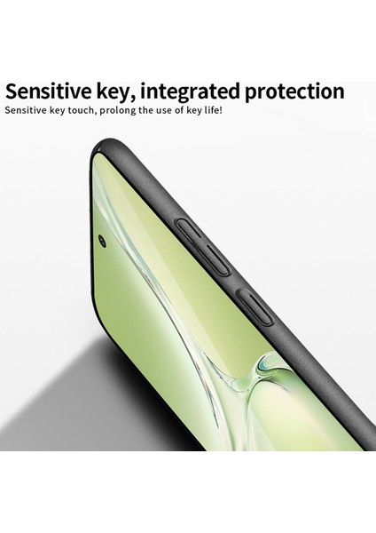 Mofı Shield Mat Serisi Oneplus Nord Ce4 Lite 5g/oppo K12X 5g(Çin)Pc Kılıfı Ince Telefon Kılıfı-Siyah (Yurt Dışından)