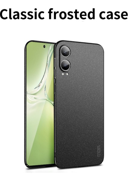 Mofı Shield Mat Serisi Oneplus Nord Ce4 Lite 5g/oppo K12X 5g(Çin)Pc Kılıfı Ince Telefon Kılıfı-Yeşil (Yurt Dışından)
